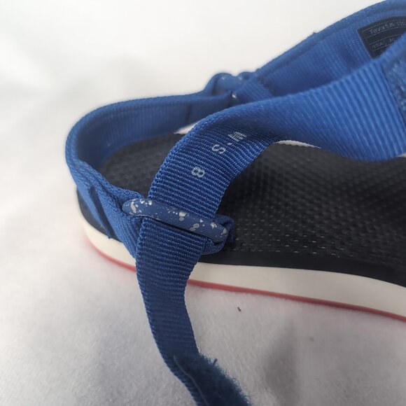 Teva Midform Universal Sandal Women 8 AMPUTEE SINGLE LEFT Navy Blue Red 1013655 - Picture 14 of 15